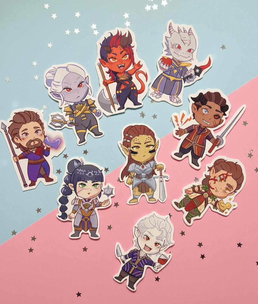 BG3 Stickers BG3 Stickers