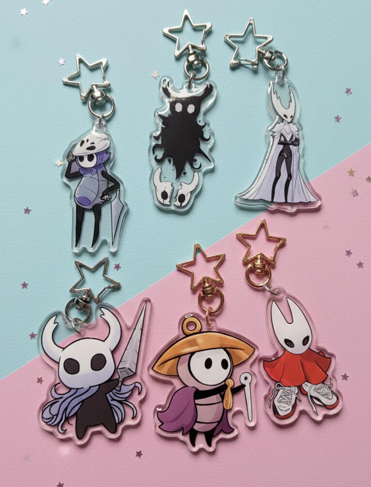 Hollow Knight Keychains Hollow Knight Keychains